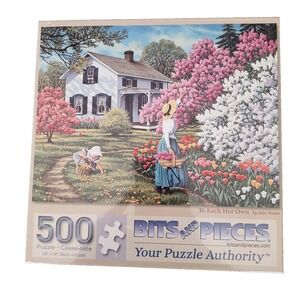 500 Piece John Sloane Art Puzzle Bits And Pieces Sealed NEW